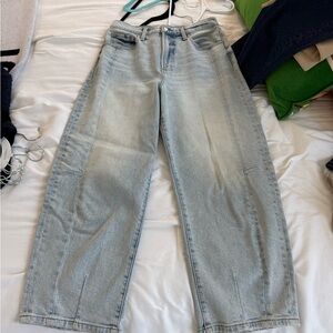 Pistola Light Wash Barrel Jeans
